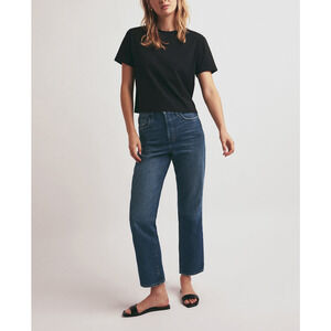 Favorite Daughter 'The Otto' Blue High Rise Boyfriend Ankle Denim Jean Size 28